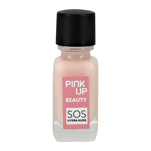 PINK UP Средство для восстановления и роста ногтей BEAUTY sos hydra nude MPL002673 фото 1