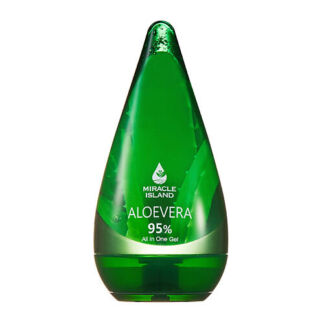 MIRACLE ISLAND Гель для лица, тела и волос 95% ALOEVERA