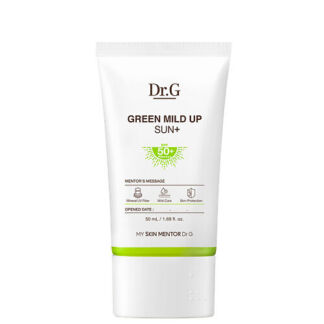 Dr.G Солнцезащитный крем для чувствительной кожи лица GREEN MILD UP SUN+ SP
