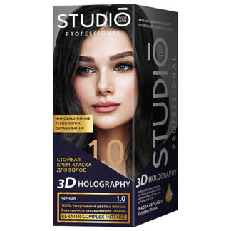 STUDIO PROFESSIONAL Стойкая крем-краска для волос 3D HOLOGRAPHY