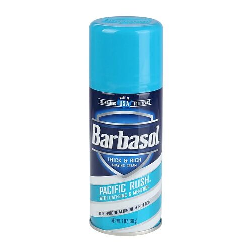 BARBASOL Крем-пена для бритья тонизирующая Barbasol Pacific Rush MPL062912 фото 1