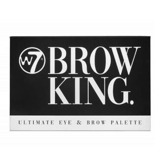 W7 Палетка теней для век и бровей King Brow