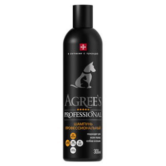 AGREE'S FOR PETS Шампунь для животных Гладкость и блеск шерсти, с экстракта