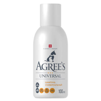 AGREE'S FOR PETS Шампунь для животных UNIVERSAL, для всех типов шерсти, c э