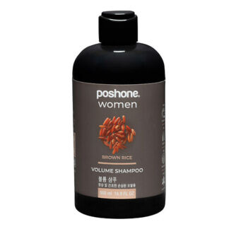 POSHONE Шампунь Women Brown Rice для нормальных, сухих и поврежденных волос