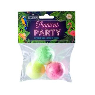 LABORATORY KATRIN Бурлящие шары для ванн "Tropical Party"