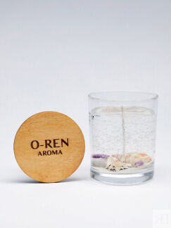 O-REN AROMA Свеча ароматическая гелевая  грейпфрут