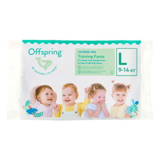 OFFSPRING Трусики-подгузники, Travel pack, L 9-14 кг