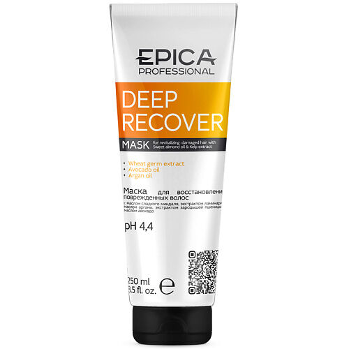 EPICA PROFESSIONAL Маска для восстановления повреждённых волос DEEP RECOVER EPI000185 фото 1