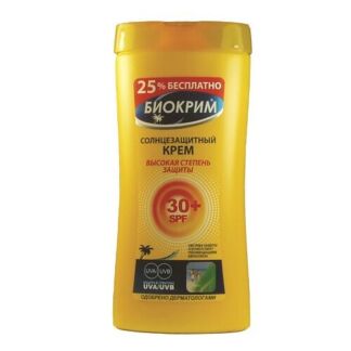 БИОКРИМ Солнцезащитный крем SPF 30+ 200.0