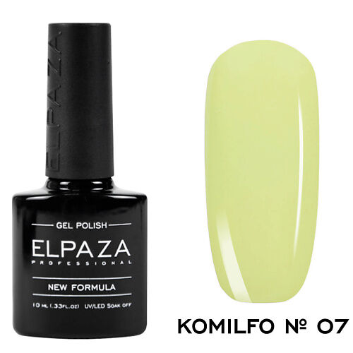 ELPAZA PROFESSIONAL Гель-лак для ногтей KOMILFO № 01 MPL122463 фото 1