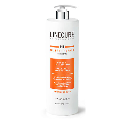 Шампунь восстанавливающий LINECURE Nutri-Repair (vegan) 1000 МЛ MPL063170 фото 1