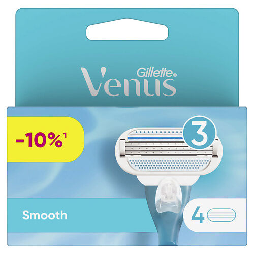 GILLETTE Сменные кассеты для бритья Venus Smooth XXX132244 фото 1