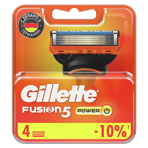 GILLETTE Сменные кассеты для бритья FUSION Power GIL048873 фото 1