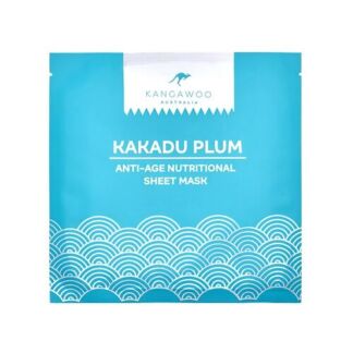 Тканевая антивозрастная питательная маска для лица «KAKADU PLUM» KANGAWOO