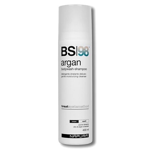 BS98 ARGAN SHAMPOO Аргановый шампунь для тела и волос 400 МЛ
