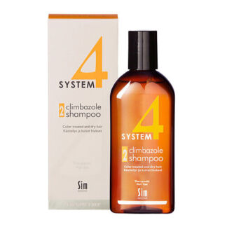 SYSTEM4 Шампунь №2 для сухих и поврежденных волос 2 Climbazole Shampoo. Col