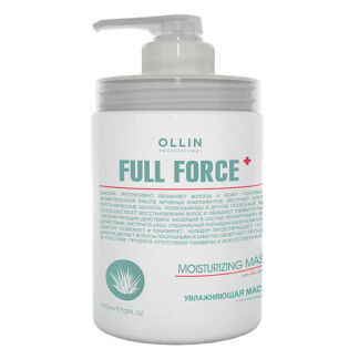 OLLIN PROFESSIONAL Увлажняющая маска с экстрактом алоэ OLLIN FULL FORCE