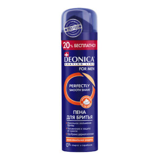 DEONICA Пена для бритья Максимальная защита FOR MEN