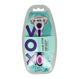 VOX Станок для бритья FOR WOMEN 5 лезвий с 1 сменной кассетой