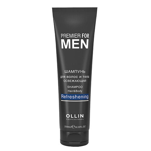 OLLIN PROFESSIONAL Шампунь для волос и тела освежающий OLLIN PREMIER FOR ME