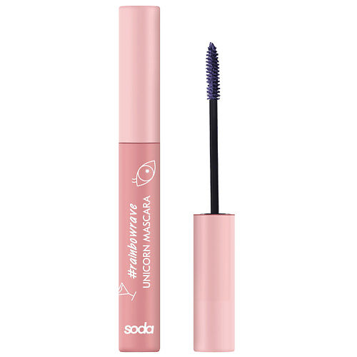 Тушь для ресниц цветная SODA UNICORN MASCARA #rainbowrave SOD203104 фото 1