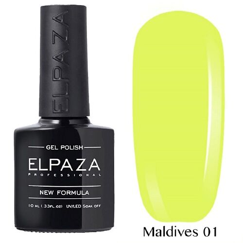 ELPAZA PROFESSIONAL Гель-лак для ногтей MALDIVES 01 MPL122333 фото 1