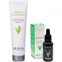 Aravia Professional - Набор бестселлеров: сплэш-сыворотка, 30 мл + маска, 1