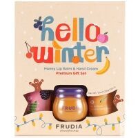 Frudia - Подарочный набор Hello Winter: бальзам для губ, 10 г + кремы для р