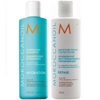 Moroccanoil - Набор "Увлажнение и восстановление": шампунь 250 мл + кондици