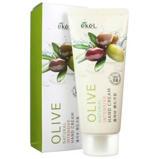 EKEL Крем для рук смягчающий с Оливой Natural Intensive Hand Cream Olive 10