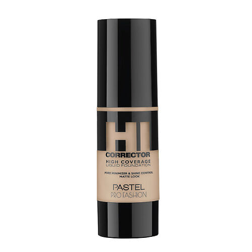 PASTEL Тональная основа HI CORRECTOR HIGH COVERAGE LIQUID FOUNDATION PTE000152 фото 1