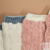 Носки Cozy Home, 2 пары, розовые/белые