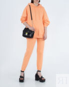 Зауженные брюки в спортивном стиле MSGM 3441MDP500 оранжевый s
