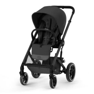 Коляска прогулочная Balios S Lux BLK Moon Black CYBEX