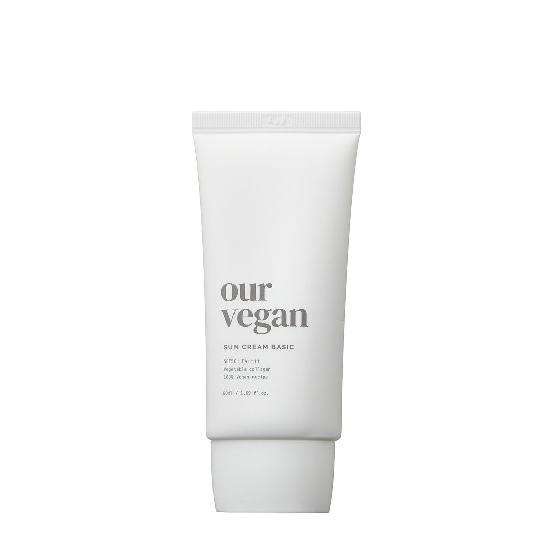 Солнцезащитный крем для лица с коллагеном Our Vegan Sun Cream Basic 50 мл 8809730953301 фото 1