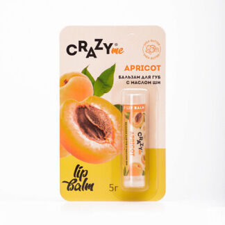 CRAZYME Бальзам для губ Apricot Lip Balm с ароматом Абрикоса