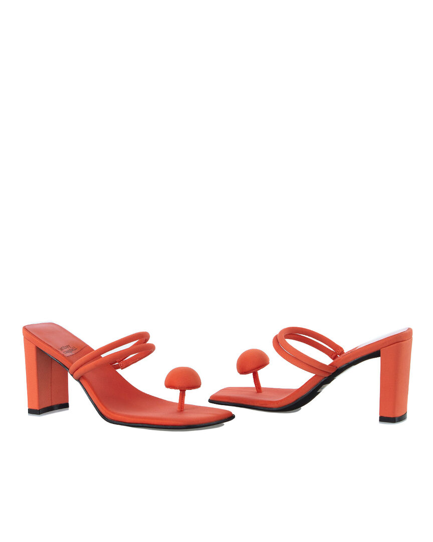 Открытые босоножки JEFFREY CAMPBELL Video-Game оранжевый 38