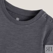 Комплект из 4-х футболок с Круглым вырезом плечо на кнопках 1 мес. - 54 см