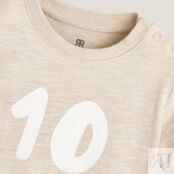 Комплект из 4-х футболок с Круглым вырезом плечо на кнопках 1 мес. - 54 см