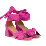 Босоножки С широким каблуком для широкой стопы размеры 38-45 43 розовый