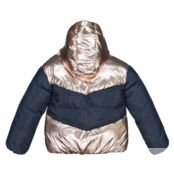 Куртка Утепленная короткая с капюшоном 12 лет -150 см синий