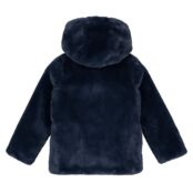Пальто С капюшоном из искусственного меха 3-12 лет 5 лет - 108 см синий