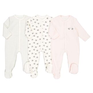 Набор Из трех пижам для новорожденных из велюра для детей 2х лет рожденные