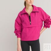 Короткая Куртка с полумолнией 36 (FR) - 42 (RUS) розовый