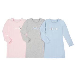 Комплект ночных рубашек, 3-14 лет La Redoute 6 лет - 114 см разноцветный