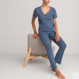 Пижама С короткими рукавами из джерси 42/44 (FR) - 48/50 (RUS) синий