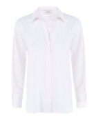 Рубашка из хлопка Peserico S06307L1 белый+красный 42