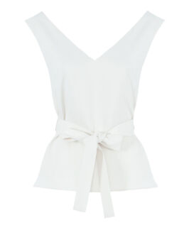 Топ из крепа P.A.R.O.S.H. D312422-PANTY23 молочный xs