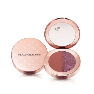 NAJ OLEARI Тени для век двойные MATTE & SHINE DUO